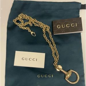 Authentic Gucci Horsebit 18k (AU 750) Real Gold Chain Necklace 21” 32.7 Grams